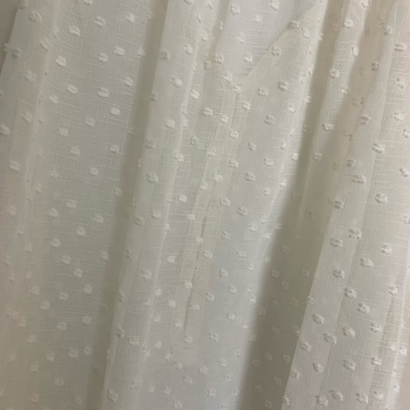 Liz Claiborne Petite Sheer Textured Blouse Womens L petites - Picture 4 of 9